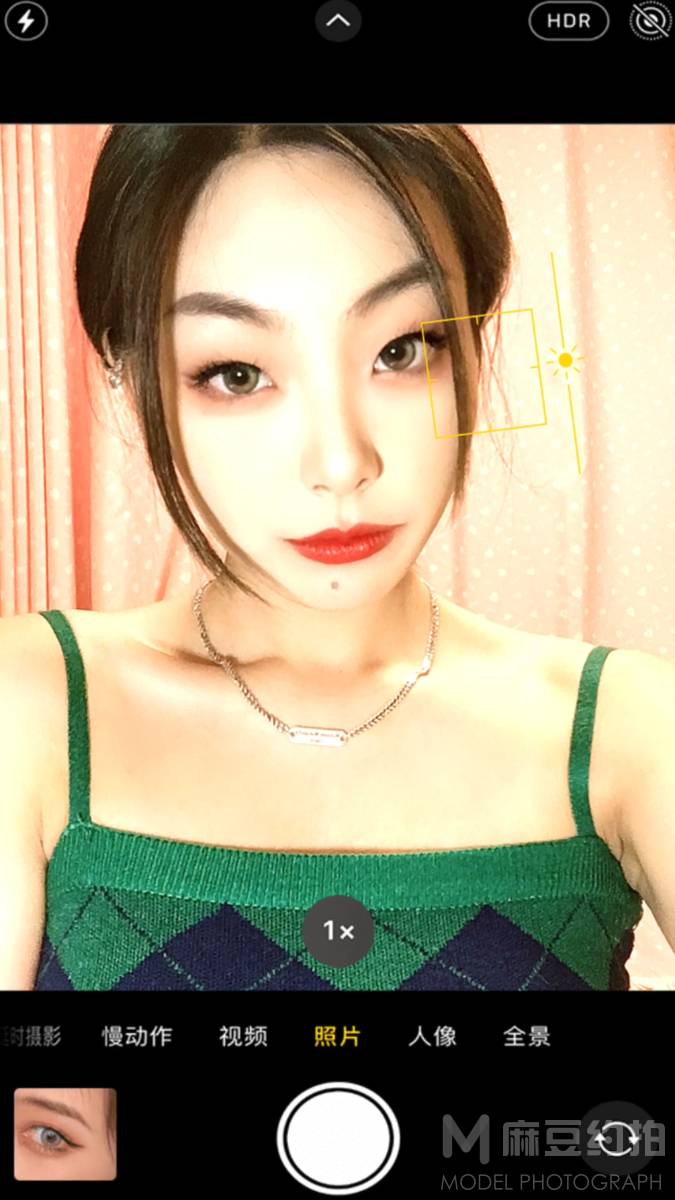 妆容模特