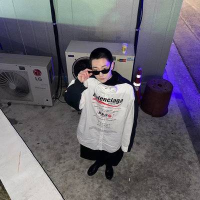黑白模特