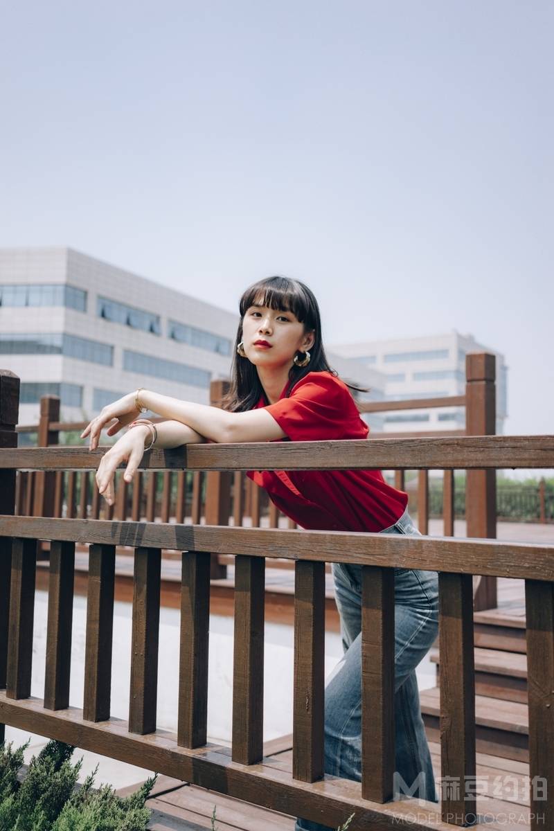 森系模特