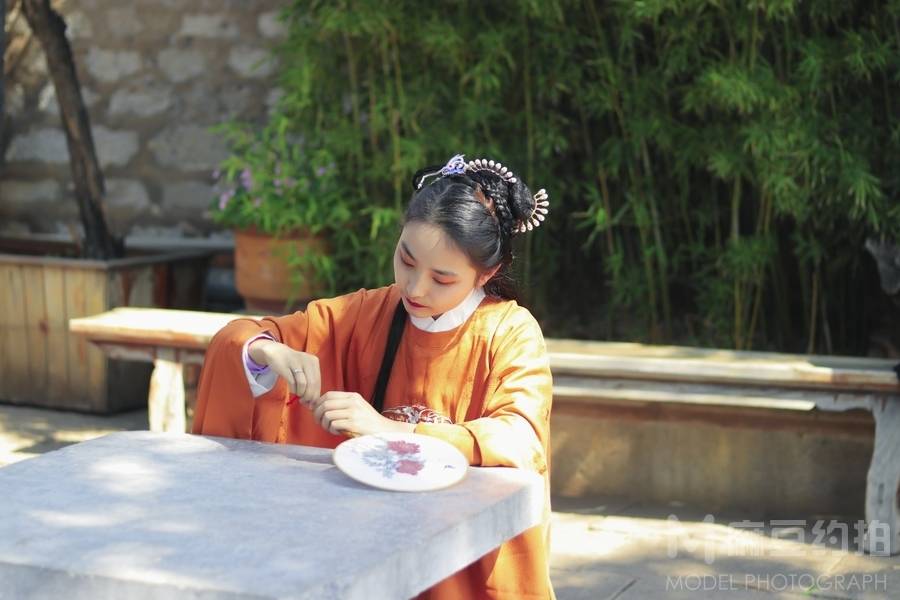 民国模特