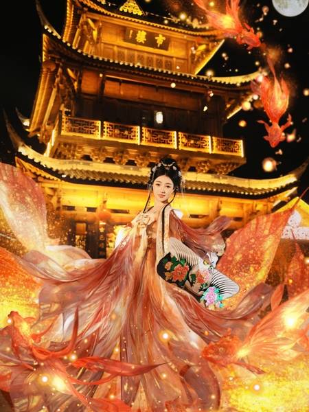 汉服模特