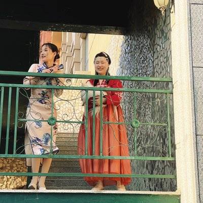 旗袍模特