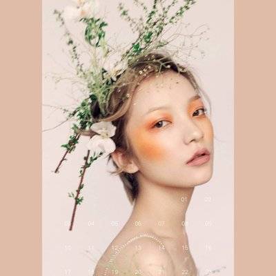 妆容模特