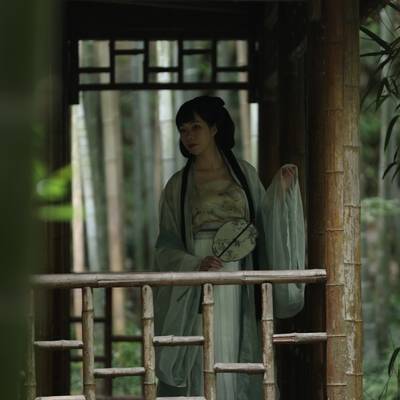 汉服模特
