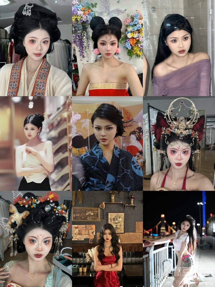 情绪模特
