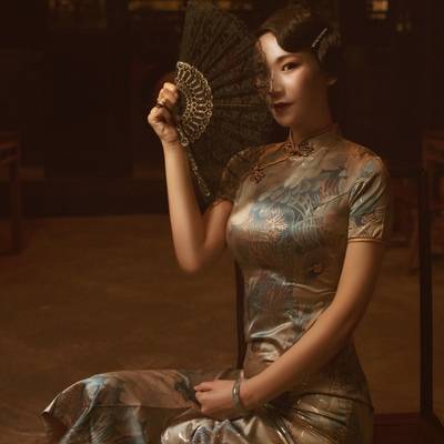 民国模特