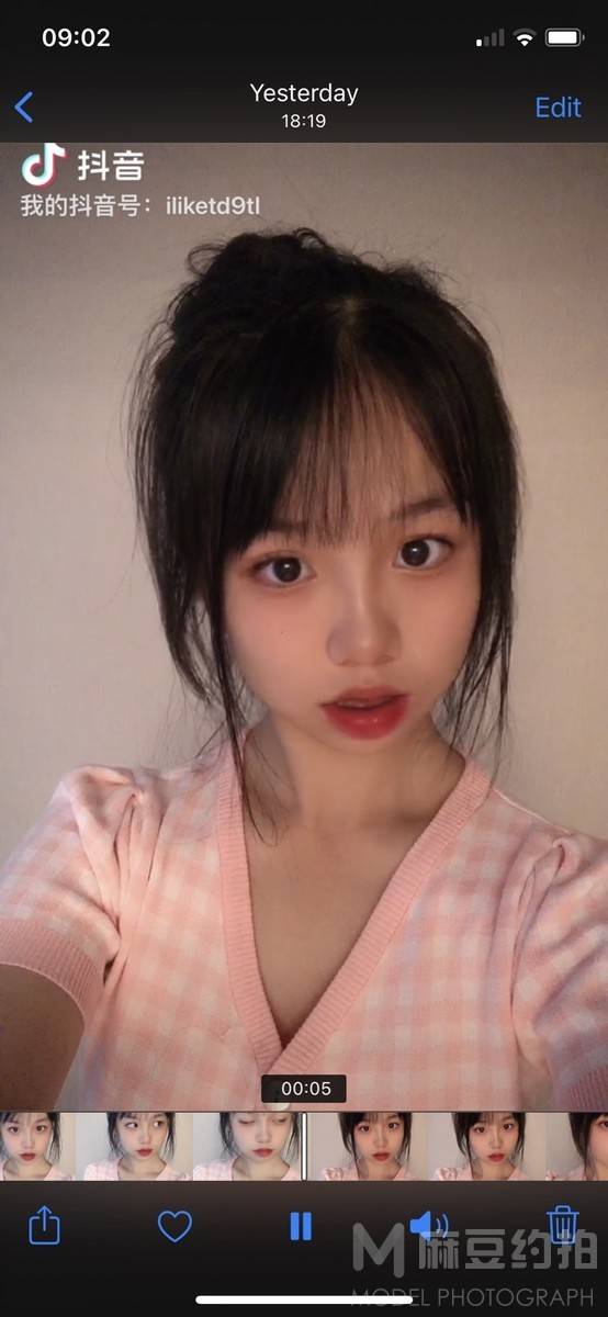 少女模特