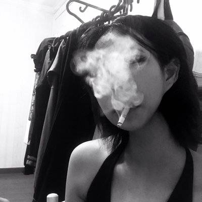 黑白模特