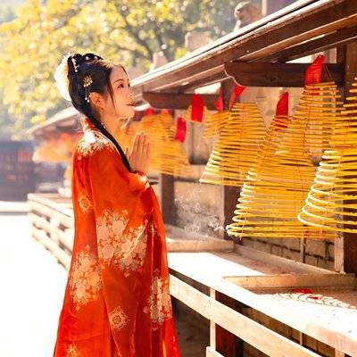 汉服模特