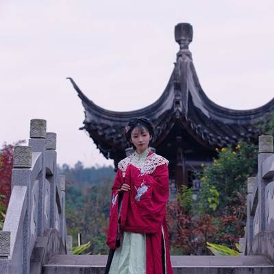 汉服模特