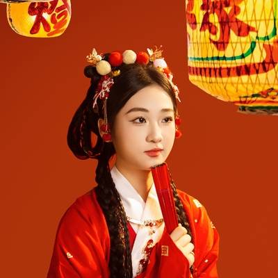 汉服模特