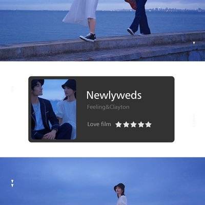 情侣模特