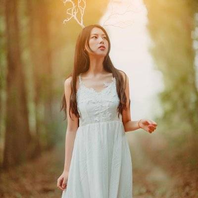 森系模特