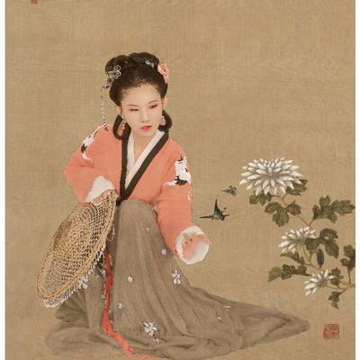 汉服模特