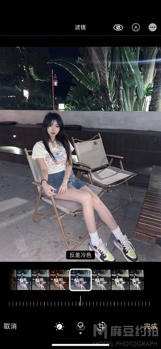 胶片模特