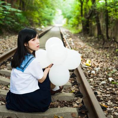 森系模特