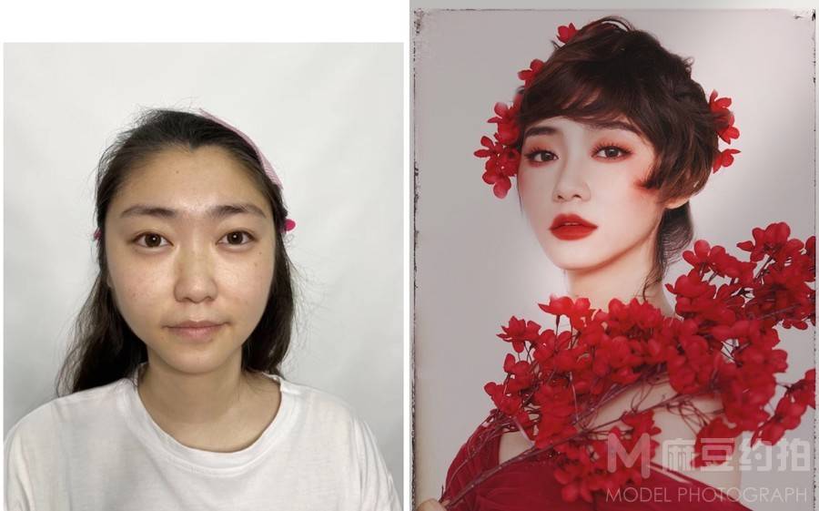 妆容模特