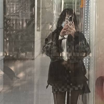 黑白模特