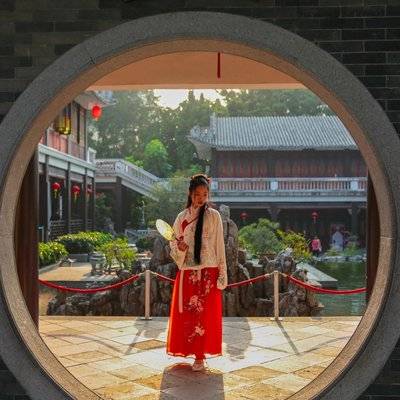 汉服模特