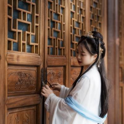 汉服模特