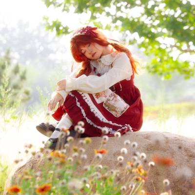 汉服模特