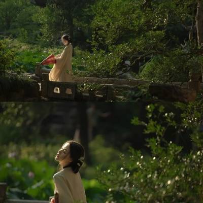 汉服模特