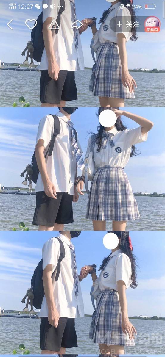 情侣模特