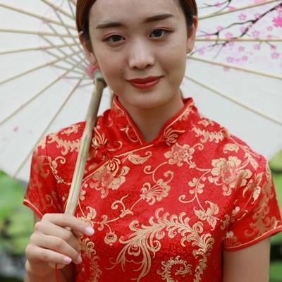 汉服模特