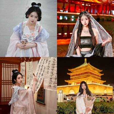 汉服模特