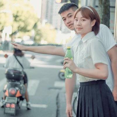 情侣模特