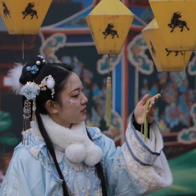 汉服模特