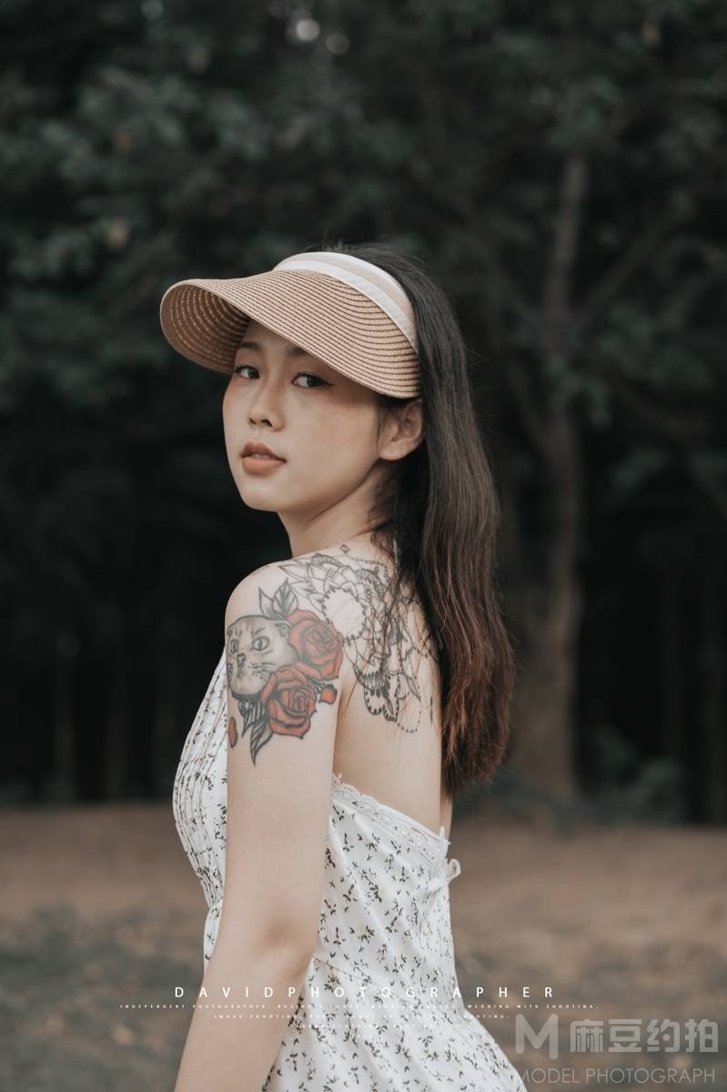 森系模特