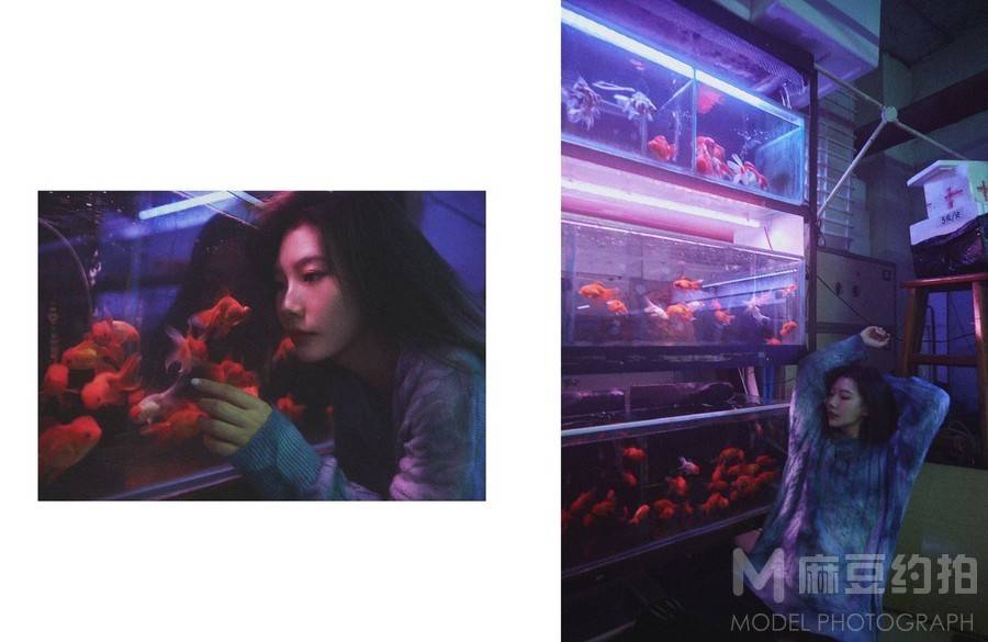 胶片模特