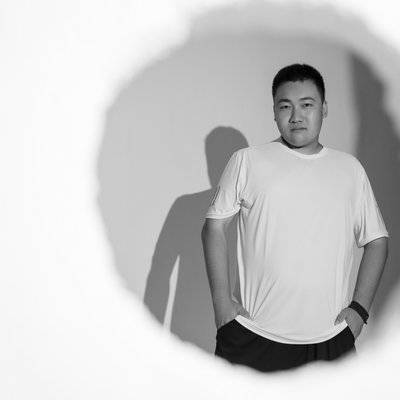 黑白模特