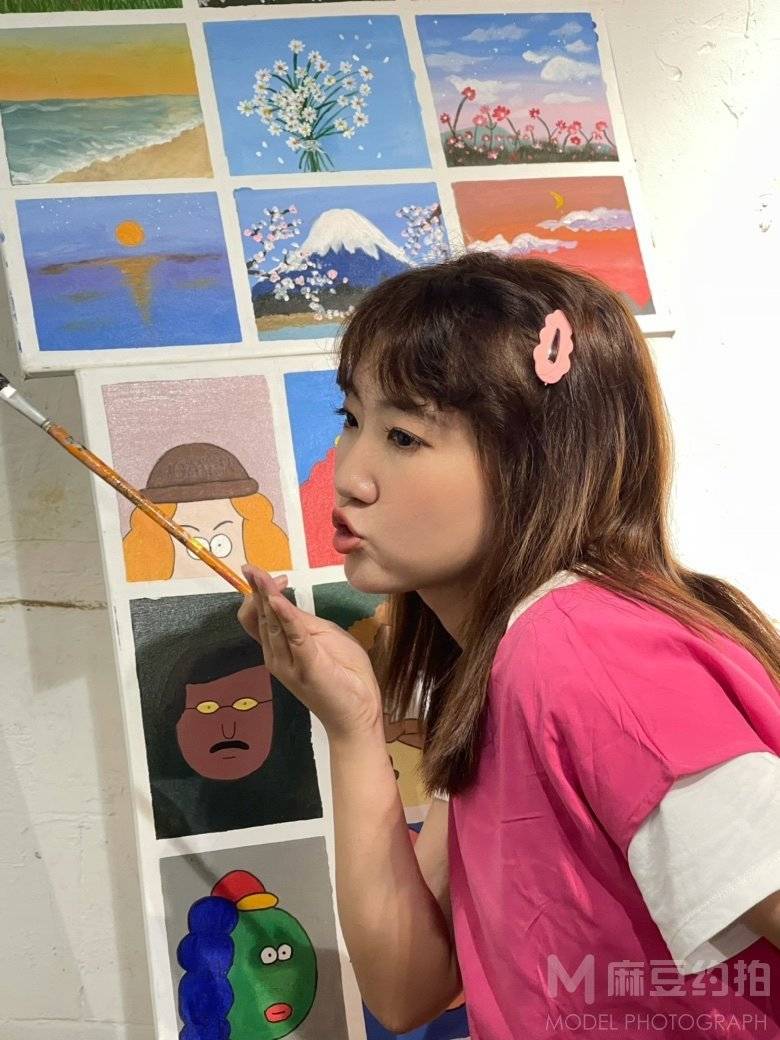 校园模特