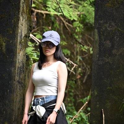 黑白模特