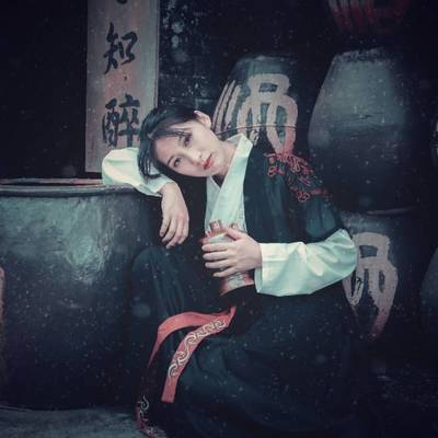 汉服模特