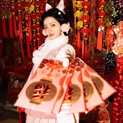 汉服模特