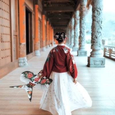 汉服模特
