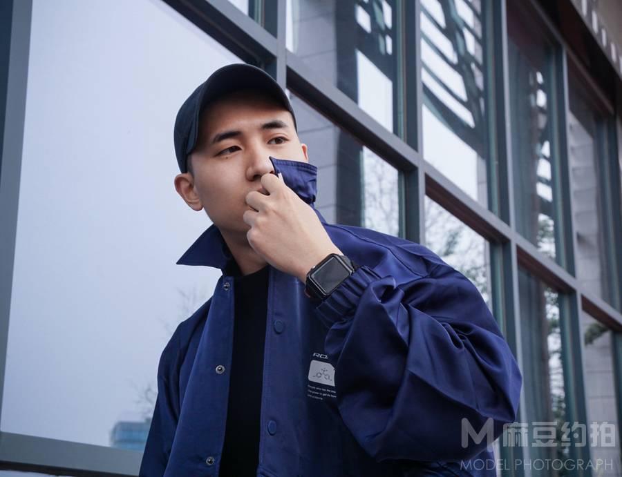 黑白模特