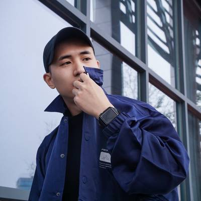 黑白模特