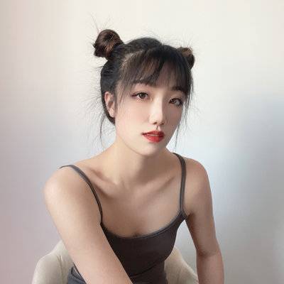 黑白模特