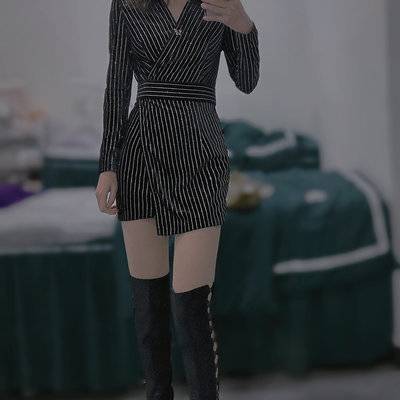 黑白模特
