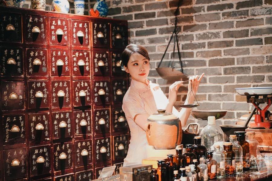 复古模特