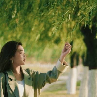 森系模特