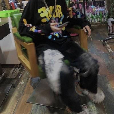 黑白模特