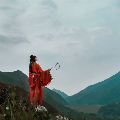 汉服模特