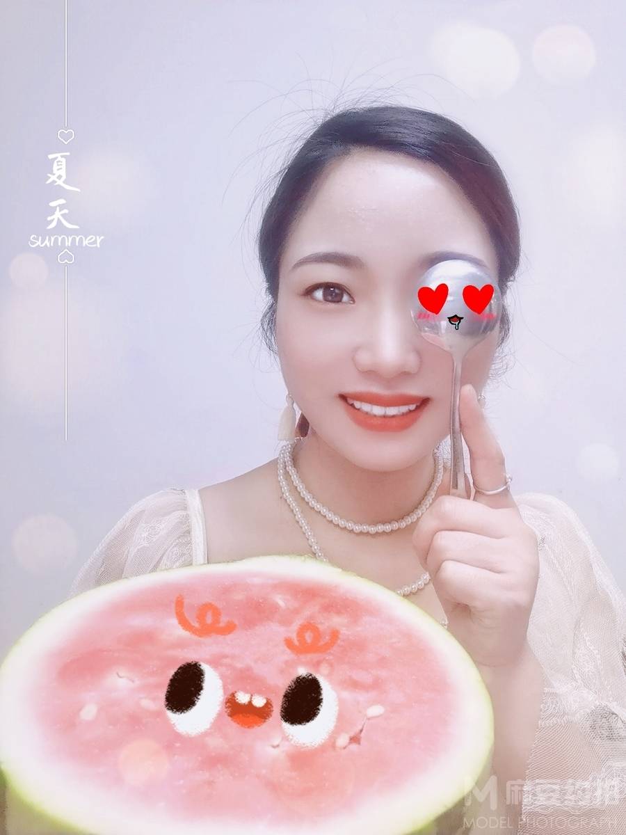 森系模特