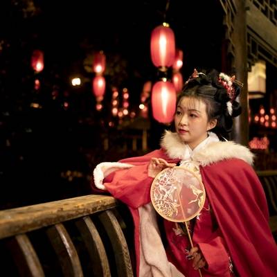 汉服模特