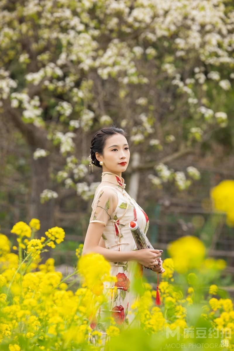 旗袍模特